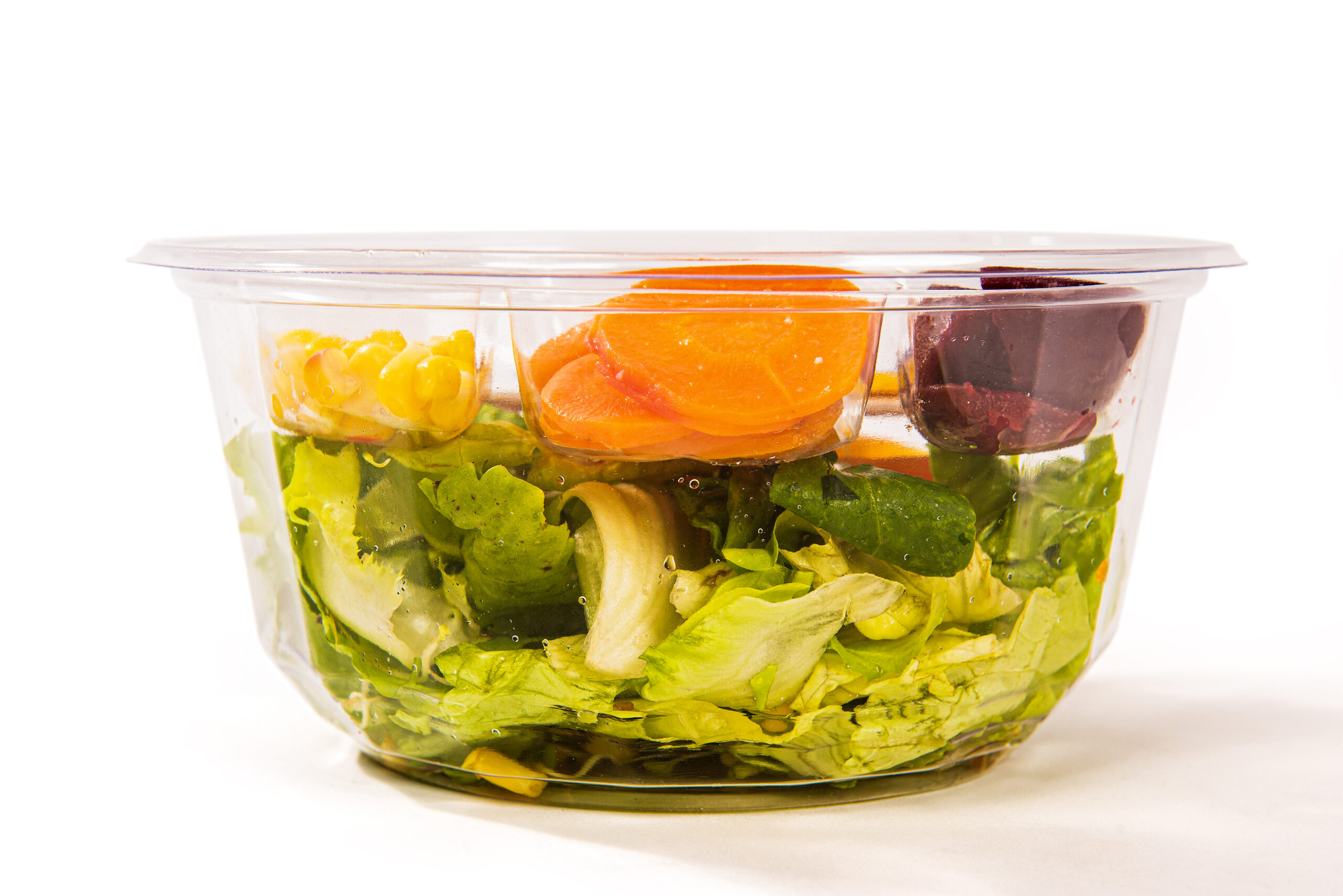 Saladeira com prateleira